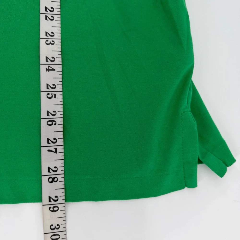 Polo Ralph Lauren Polo Shirt Men Large Green Classic Fit Short Sleeve Flesh pony
